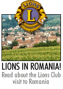 Lions in Romania